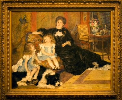 Mme Charpentier y sus hijos de Pierre Auguste Renoir